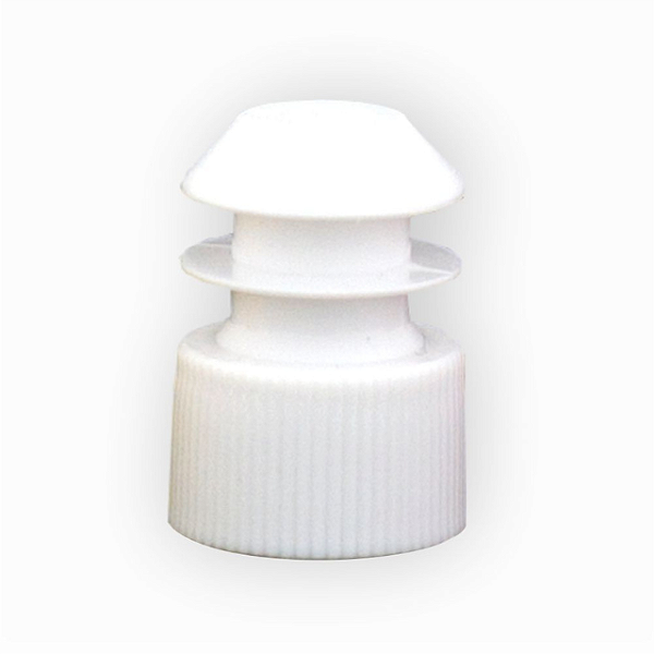 TAMPA PRESSAO INTERNA TUBOS 12MM BRANCA - PCT/1000