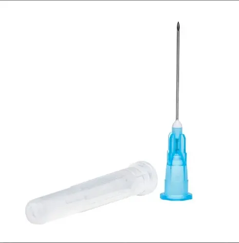 AGULHA HIPODERMICA 23G 25MMX0,60MM - CX/100 - UNIQMED