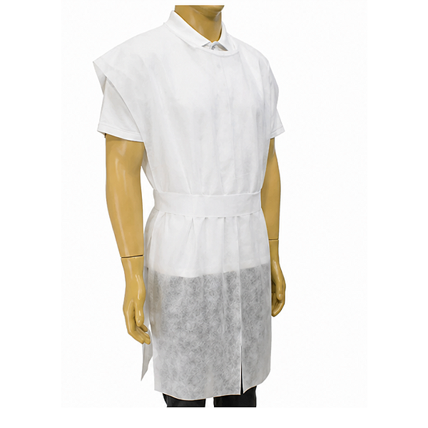AVENTAL DESCARTAVEL S/ MANGA SOFT 1,40LX1,10C BRANCO - PCT/10