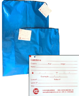 SACO P/ EXUMACAO AZUL - PCT/25 - JUREMA
