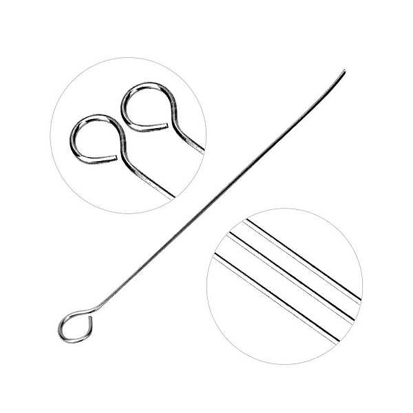 ALÇA DE PLATINA CALIBRADA 1-100 10UL 5CM