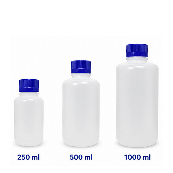 FRASCO EM PE S/ GRADUAÇAO CAP. 500 ML - NALGON