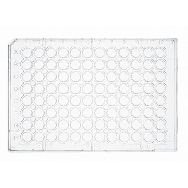 PLACA 96 POÇOS PS MICROTITULAÇAO/ELISA FUNDO CHATO HIGH BINDING - PCT/25 - SARSTEDT