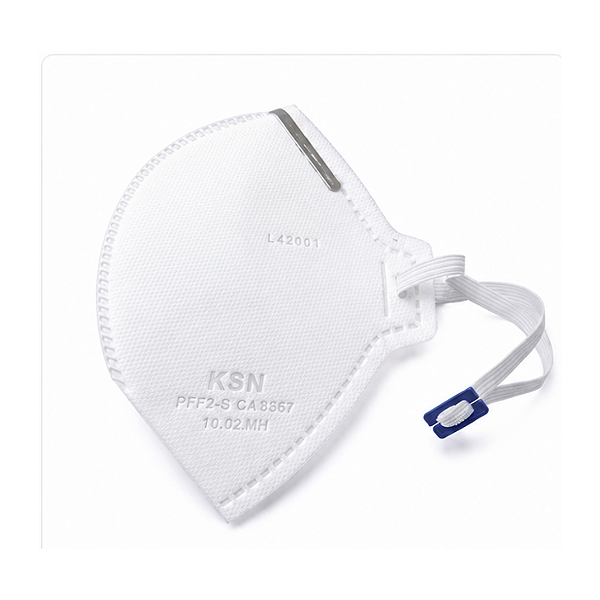 MÁSCARA HOSPITALAR PFF2 N95 BRANCA - KSN
