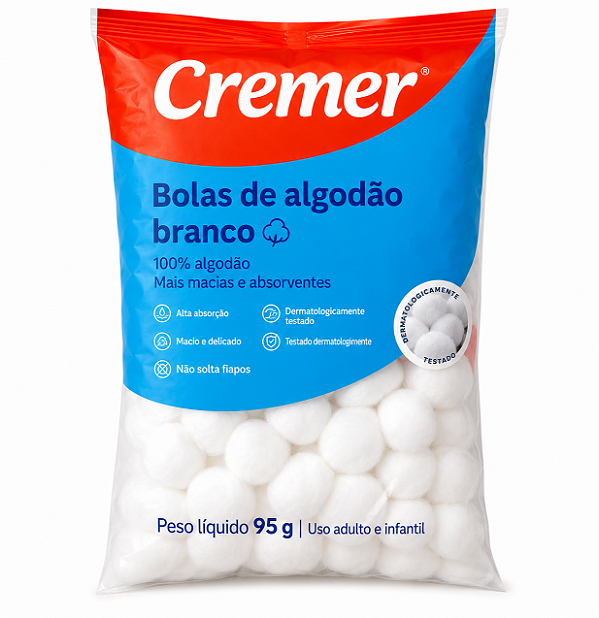 ALGODAO BOLINHA - PCT/95GR - CREMER