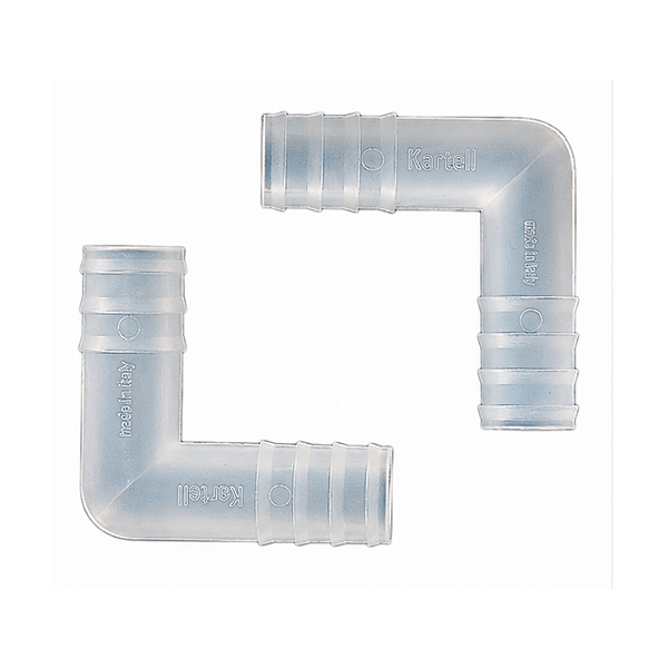 CONECTOR PARA TUBOS EM L PP 6MM- KARTELL