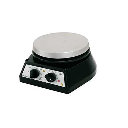 AGITADOR MAGNETICO 10L C/ AQUECIMENTO CORPO METAL 1050W Ø PLACA 18CM 115V  - FISATOM