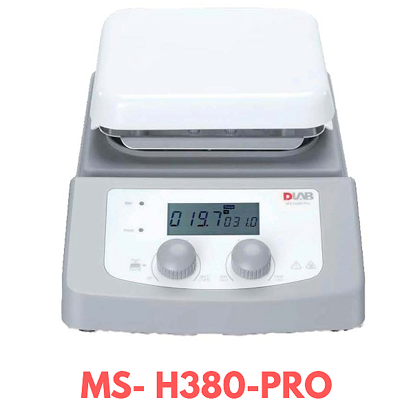 AGITADOR MAGNETICO C/ AQUECIMENTO MS-H380-PRO 5,5" LCD 220V - DLAB