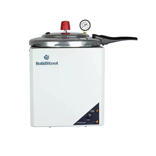 AUTOCLAVE VERTICAL 8 LITROS - 220V - SOLIDSTEEL