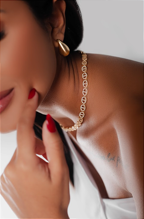 Colar Dourado | Inspiração Herm.