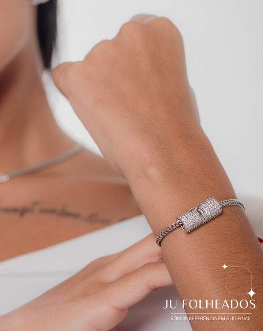 Pulseira Prata | Inspiração CN