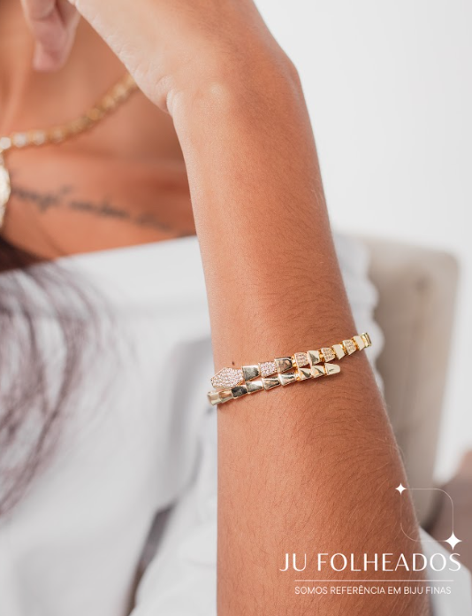 Pulseira Dourado | Inspiração BV