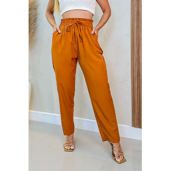 Calça Crepe