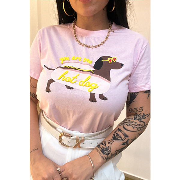 T-shirt Hot Dog