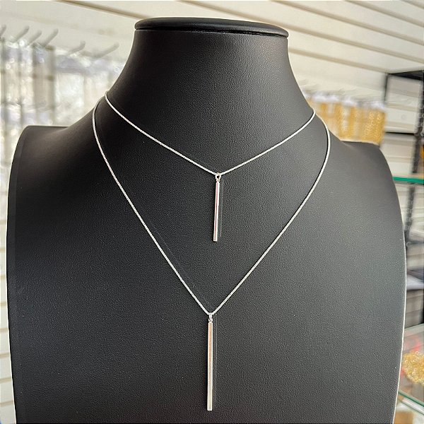 Colar Choker Prata