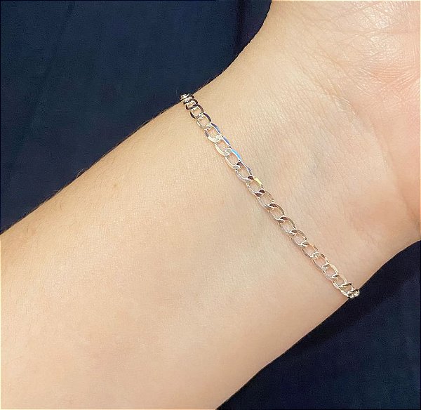 Pulseira Corrente Prata