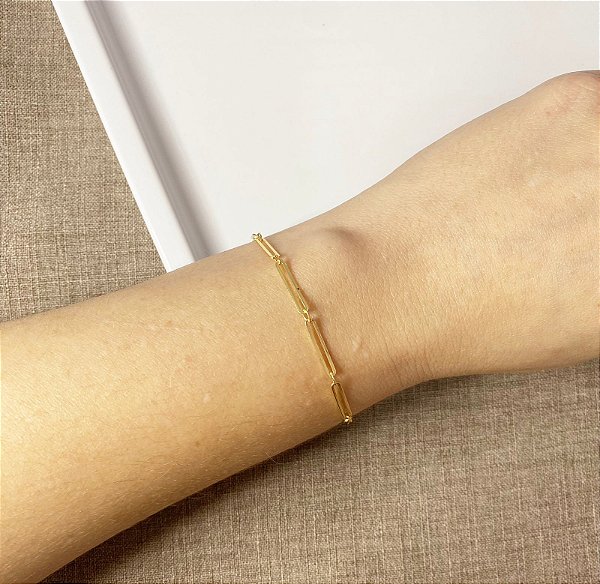Pulseira Corrente Carti Dourada