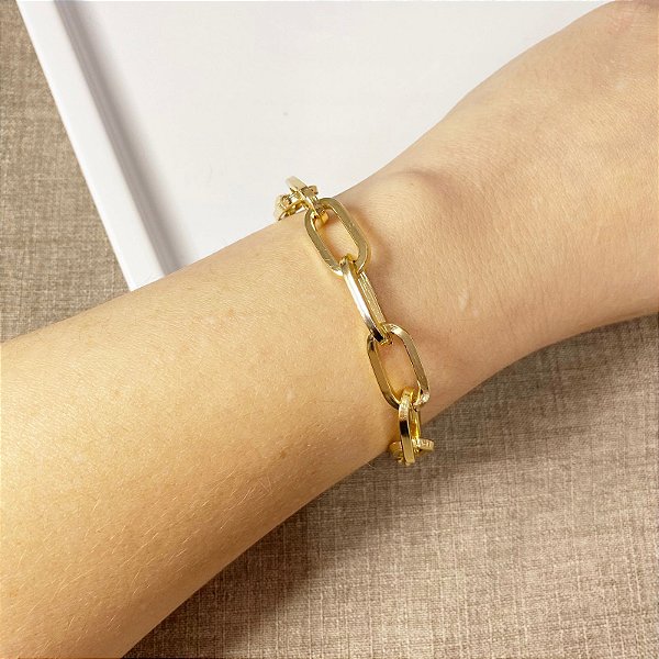 Pulseira Corrente Dourada