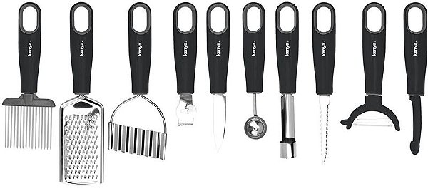 Conjunto 10 Utensílios Kenya