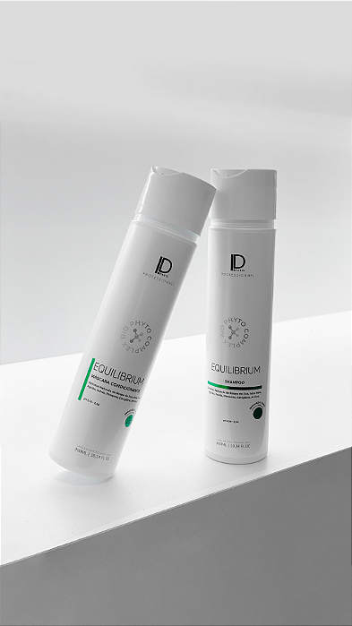 Kit tratamento diário Adeus raiz oleosa e dermatites Shampoo + Máscara Condicionante | Equilírium