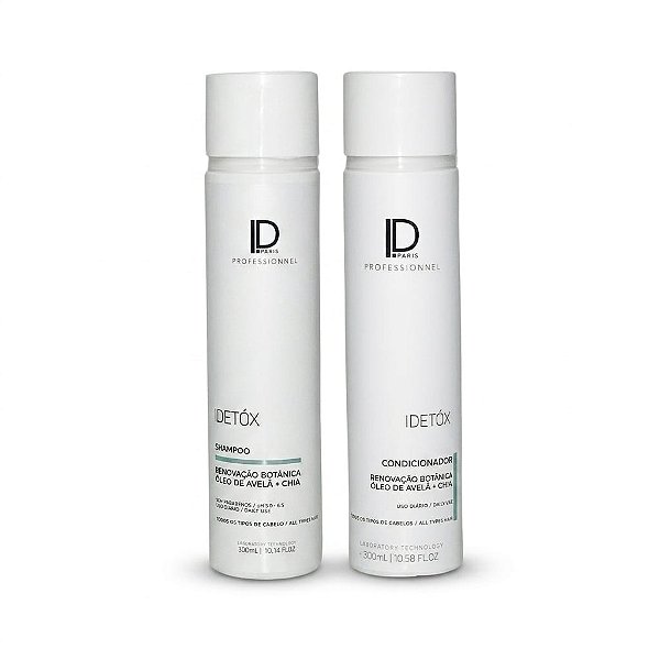 Kit Nutrição Shampoo e Condicionador Idetóx