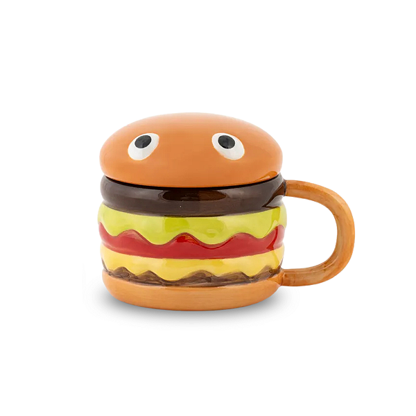 Caneca de Cerâmica - Hambúrguer