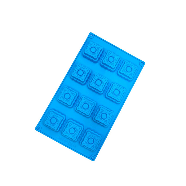 Forma de Silicone - Formato Quadradinhos