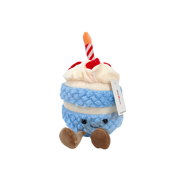 Pelúcia Ornamento Vaso - Bolinho de Aniversário