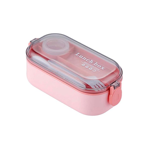 Pote de Marmita 800Ml com Talheres