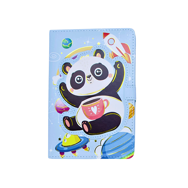 Diário Infantil com Fecho Magnético Panda