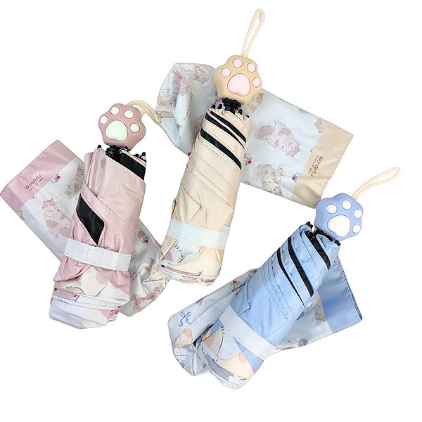 Guarda-Chuva Cats, Cores Neutra -  Allmini