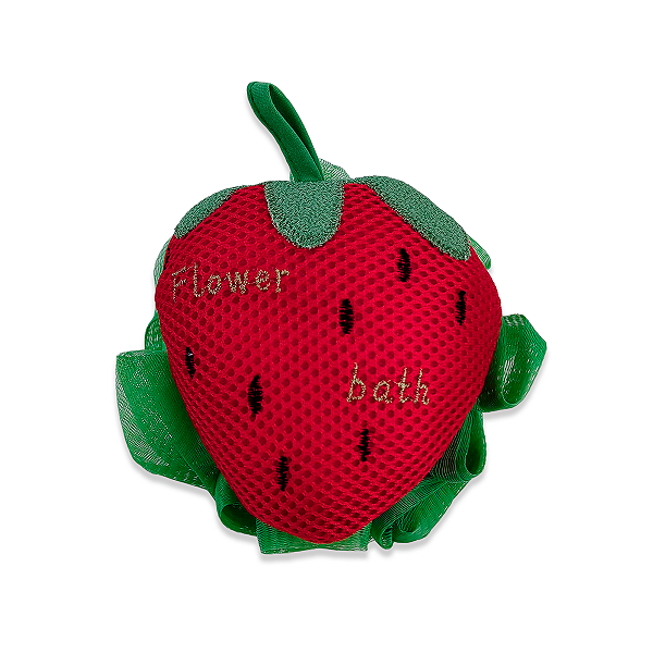 Bucha de Banho Morango e Sereia - Allmini