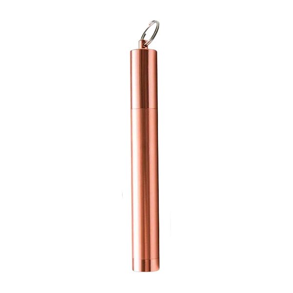 Chaveiro Kit Canudo e Escovinha de Inox Colors- Allmini