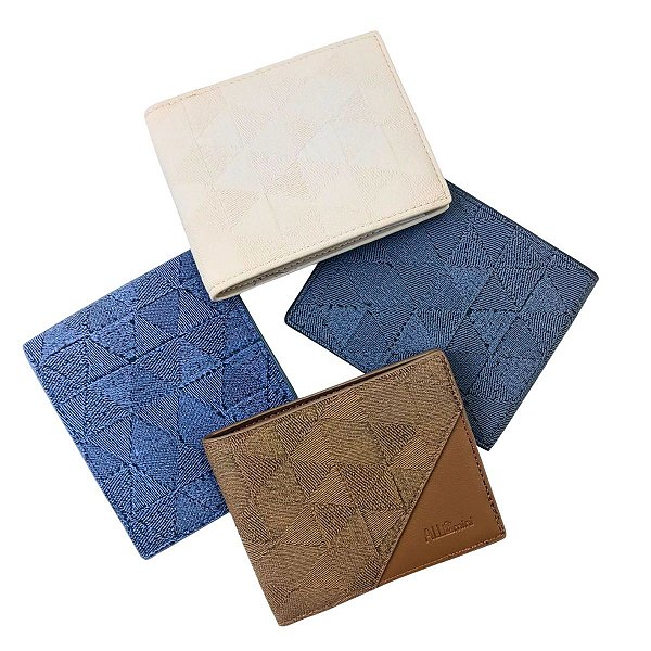 Carteira Masculina Versatile Textura - Allmini