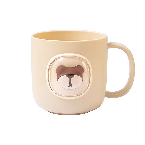 Caneca de Plástico Ursinhos Fofos