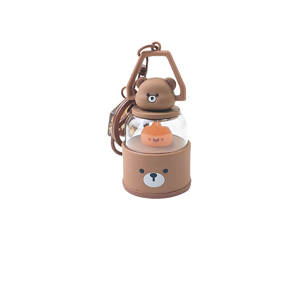 Chaveiro Ursinhos Fofos com Led