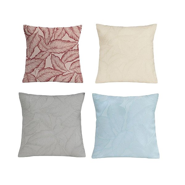 Capa de Almofada Floral Macia e Confortavel, Coleção Jardim de Luxo