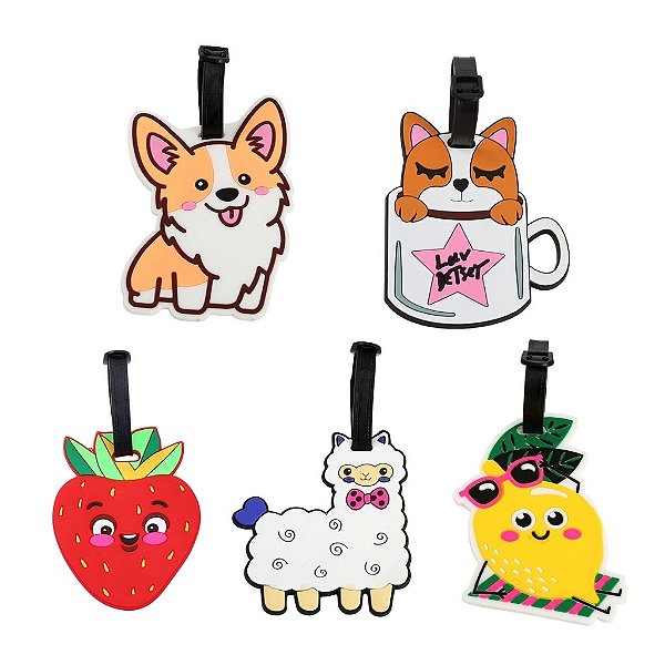 Identificador de Bagagem Desenhos Variados - Allmini