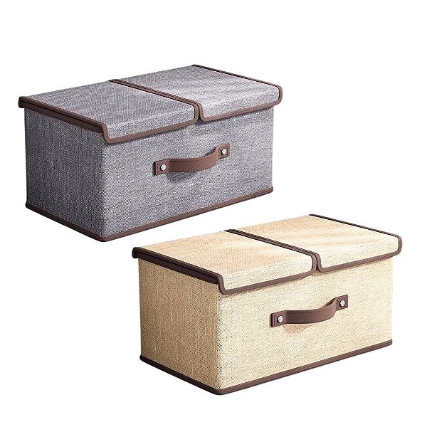 Caixa Organizadora Com Tampa Dupla