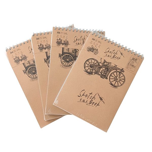 Caderno de Desenho Sketch Book A4