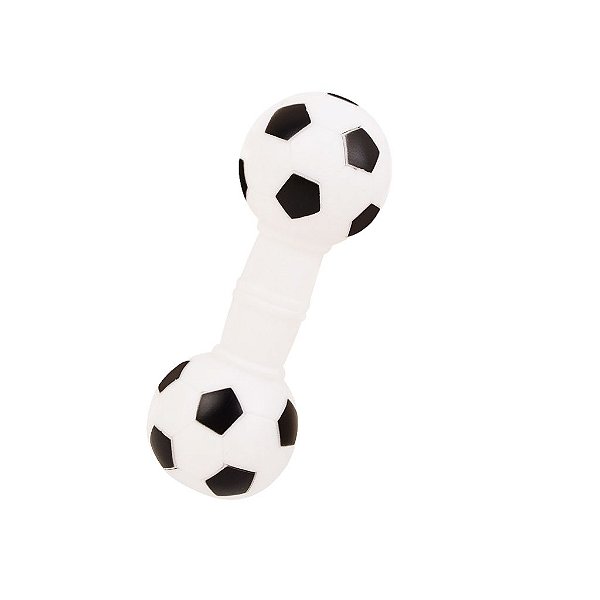 Mordedor PET Sonoro - Osso de Bola de Futebol