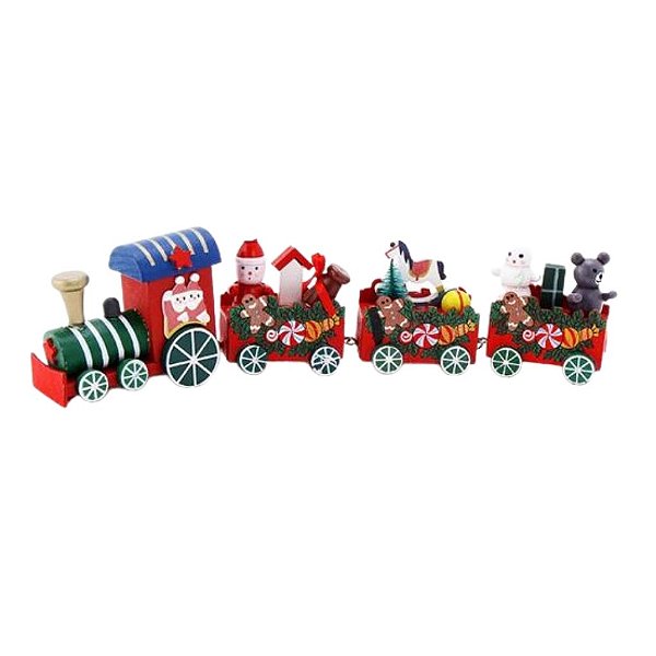 Ornamento trenzinho natalino doces- Allmini
