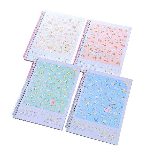 Caderno Espiral Pautado- Allmini