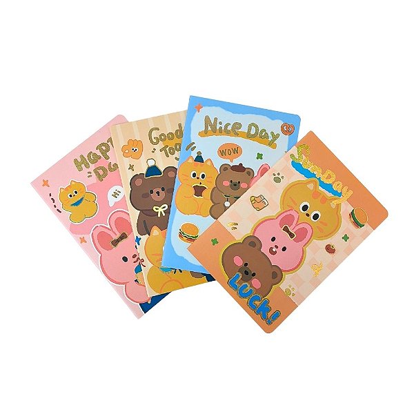 Caderno Happy Friends - Allmini