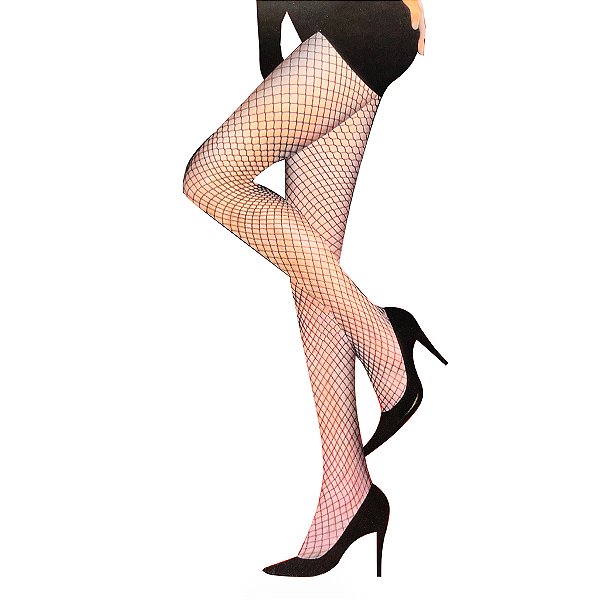 Meia Calça Renda Vazada - Allmini