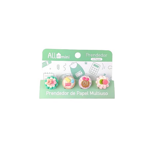 Conjunto de prendedores Papel, Rocambole - Allmini