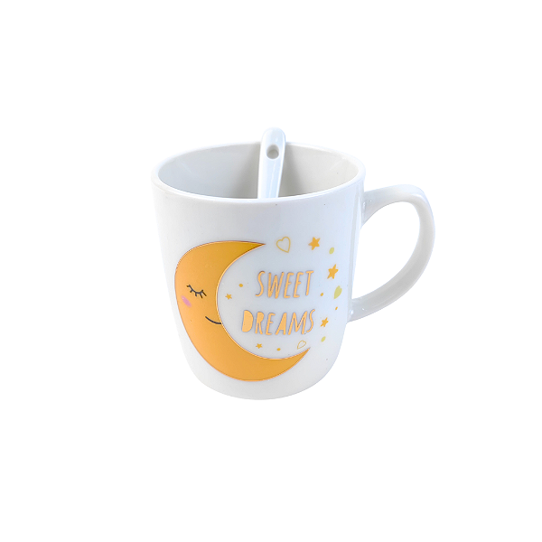 Caneca de Cerâmica Céu Happy - Allmini