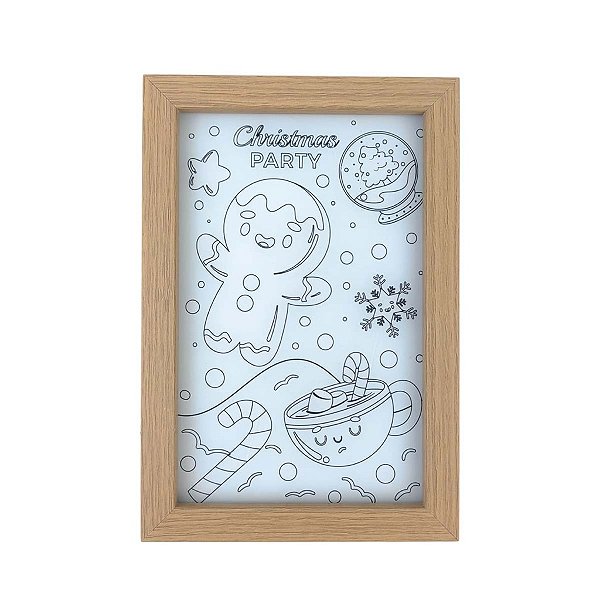 Quadro Luminoso de Natal Biscoitinho