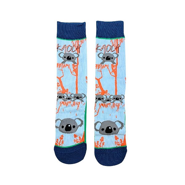 Meia Cano Médio Coala Fofinho