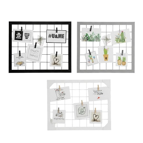 Grade para Pendurar as Fotos com Prendedores